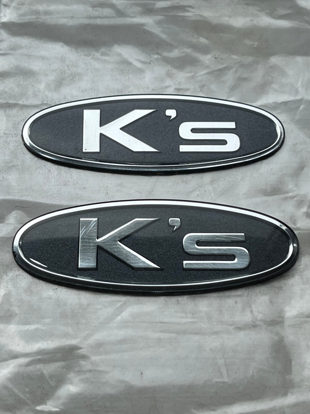 Nissan S13 Silvia K’s Badge Emblem X2 Rear Quarter Panel Ps13 Genuine