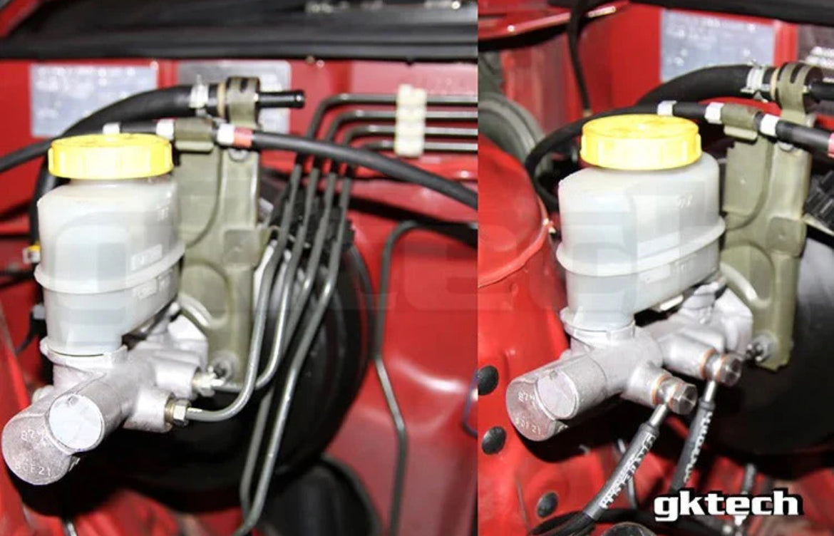 GKTech ABS Delete Kit RHD SS Braided Teflon Lined for S13 S14 S15 200SX Silvia