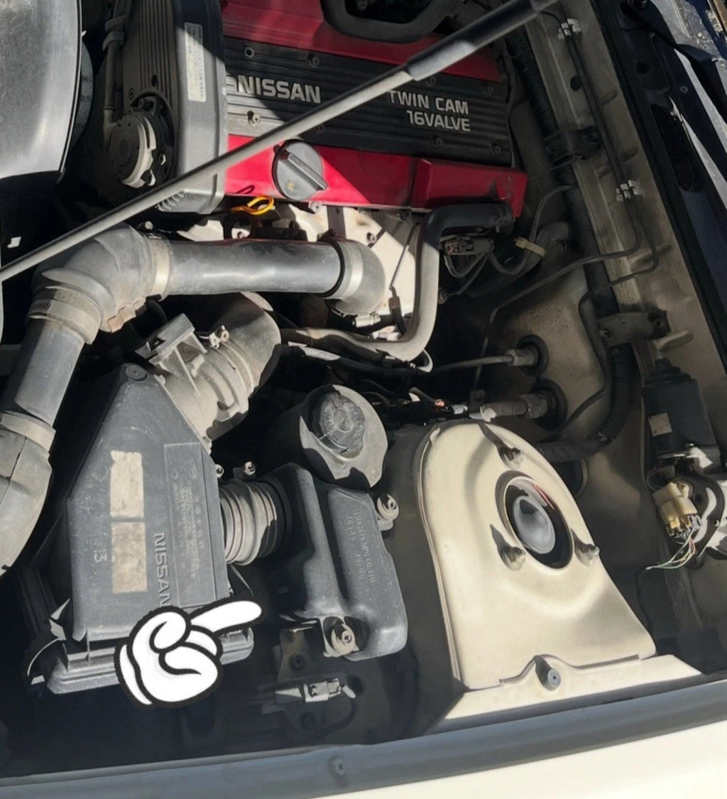 Nissan S13 Airbox Silencer Ca18det 1658536F00 Genuine 200sx 180sx Silvia