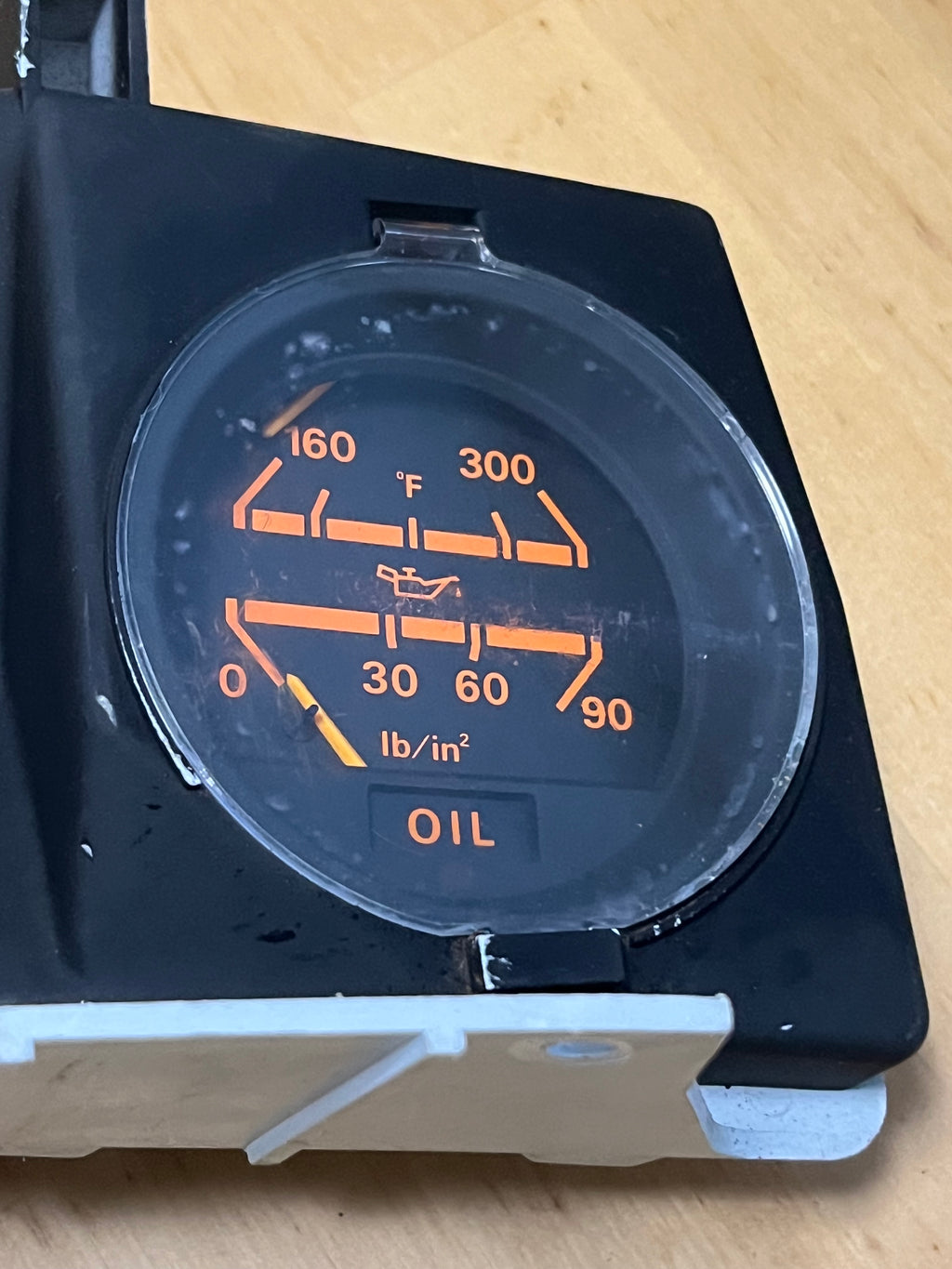 Nissan Z31 300ZX Dash Boost Meter Gauge Oil Pressure temperature Turbo Genuine