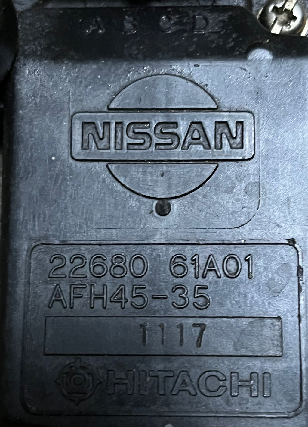 Nissan Ca18det S13 MAF Mass Air Flow Sensor 22680-61A01 Turbo Silvia Genuine