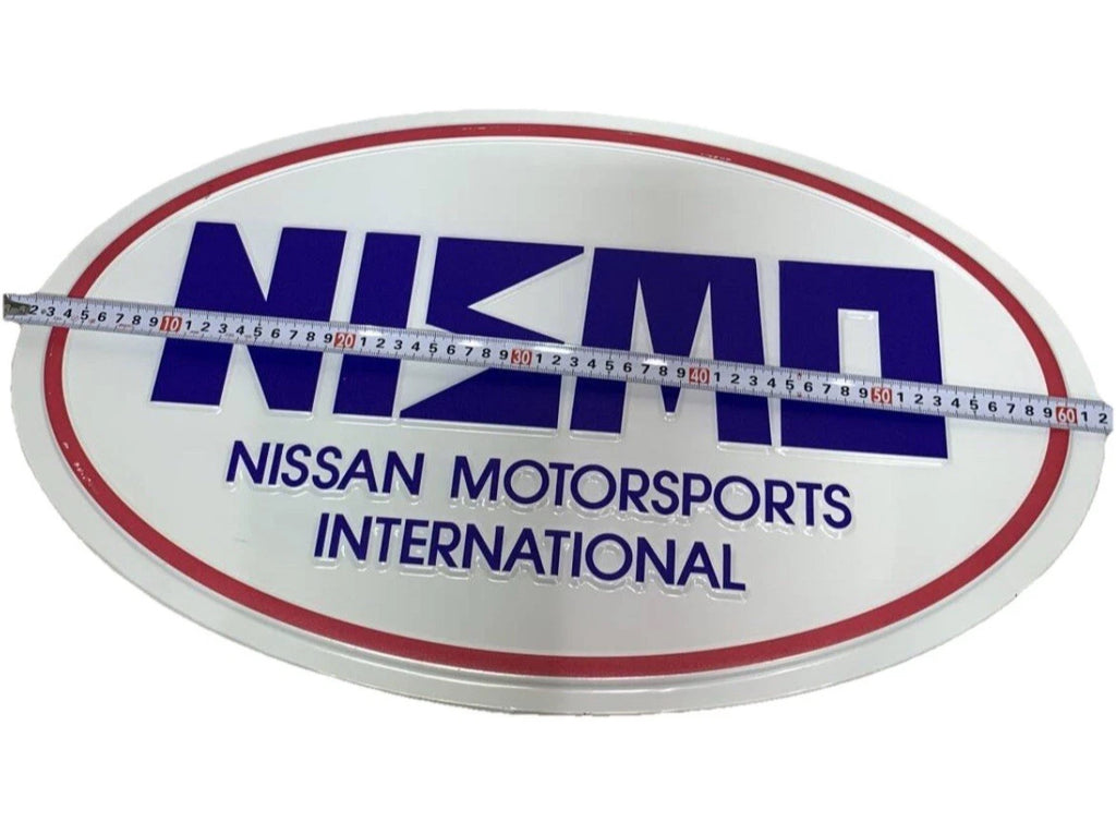 Nismo Old Logo Sign Genuine Nissan Nis-ts4500 Vintage Memorabilia