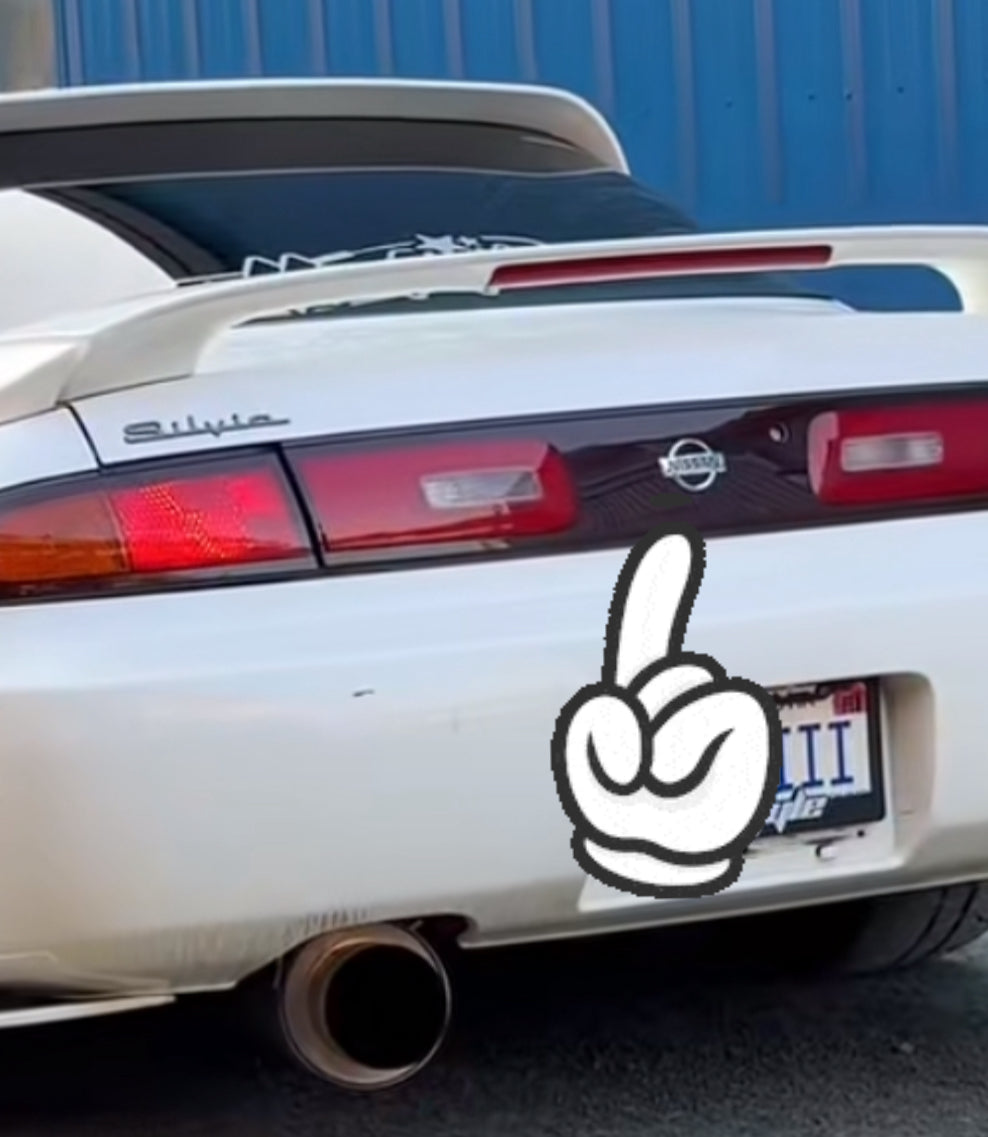 Nissan S14 zenki Boot Badge Trunk Emblem 200sx 240sx Silvia