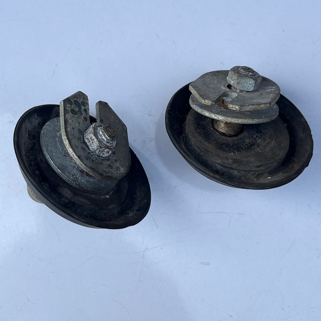 Vauxhall Nova Rear Seat Top Fixing Mount Brackets Stays Holders GSI GTE SR Genuine GM